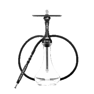 Alpha Hookah - Model X - Hudson - Black - נרגילה פרמיום