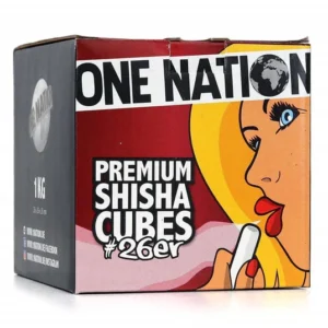 One Nation 26x26 - פחם טבעי לנרגילה