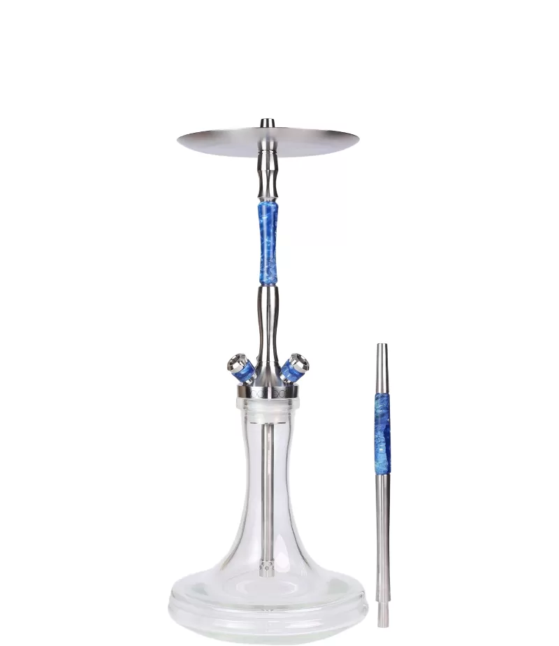 Union Hookah – Fibonacci – Hybrid - Blue - נרגילה פרמיום