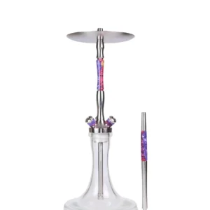 Union Hookah – Fibonacci – Hybrid - Pink Purple - נרגילה פרמיום