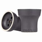 Hookain Bowl - STONE- POT - 5 HOLE - YA NERO - ראש פרמיום לנרגילה