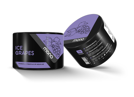 MONO 250g - N13 Grape Ice - תערובת תה לנרגילה בטעם ענבים אייס