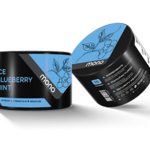 Mono 60g – N15 Ice Blueberry mint - תערובת תה לנרגילה בטעם אוכמניות מנטה