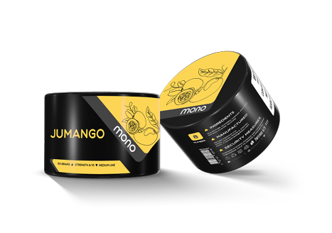 Mono 250g - N08 Jumango - תערובת תה לנרגילה בטעם מנגו פסיפלורה