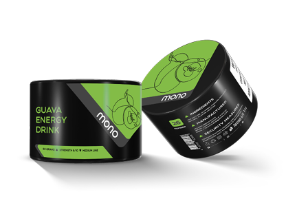 Mono 60g - N26 Guava Energy Drinke - תערובת תה לנרגילה בטעם משקה אנרגיה גויאבה