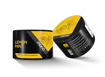Mono 250g - N25 Lemon Mint - תערובת תה לנרגילה בטעם לימון מנטה