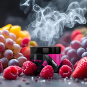 Mono 60g – Hookahrish Mix  - תערובת תה לנרגילה בטעם ענבים פטל ותות