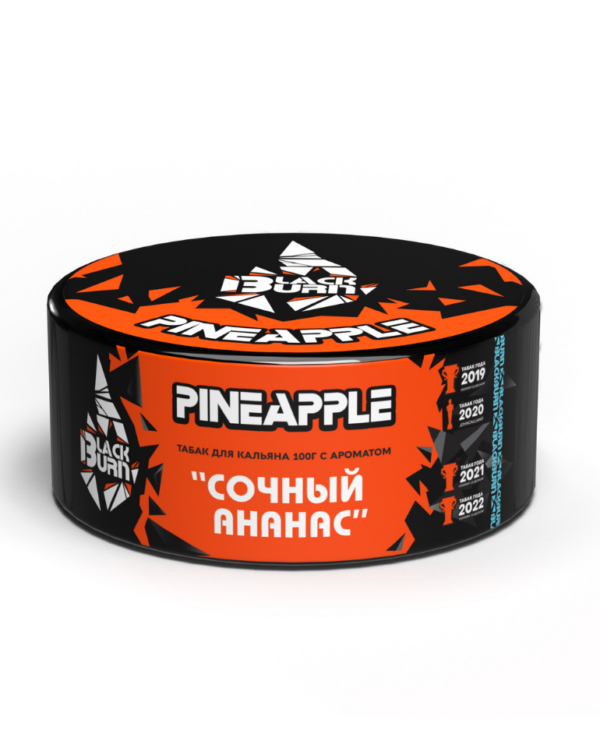 BlackBurn 60g - Pineapple - טבק פרמיום לנרגילה בטעם אננס
