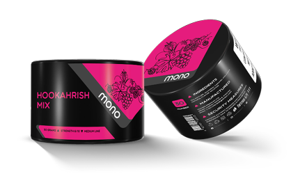 Mono 250g - N30 Hookahrish Mix - תערובת תה לנרגילה בטעם ענבים תות פטל