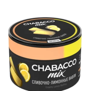 Chabacco Mix 50g - Creamy Lemon Waffles - תערובת תה לנרגילה בטעם וופלים לימום וקרם ווניל