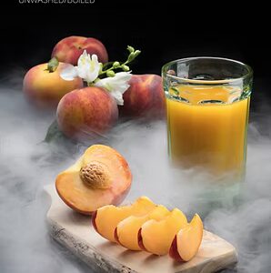 Dark Side 60g-  VIRGIN PEACH - קוקטייל אפרסקים - טבק פרמיום לנרגילה בטעם קוקטייל אפרסקים