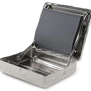 מכונת לגלגול טבק בצבע כסוף