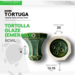 Tortuga – Tortolla Glaze - Emerald - ראש פרמיום לנרגילה