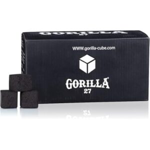 Gorilla - 27X27 - פחם טבעי לנרגילה