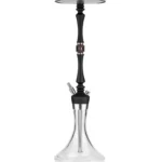 Hoob – Mars Pro – Black – Steel + Flask - נרגילה פרמיום
