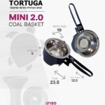 Tortuga – Coal Holder - Mini 2.0 - מנשא לפחמים לנרגילה
