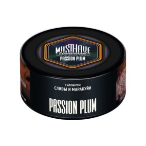 Must Have 60g- Passion Plum - טבק פרמיום לנרגילה בטעם פסיפלורה ושזיף