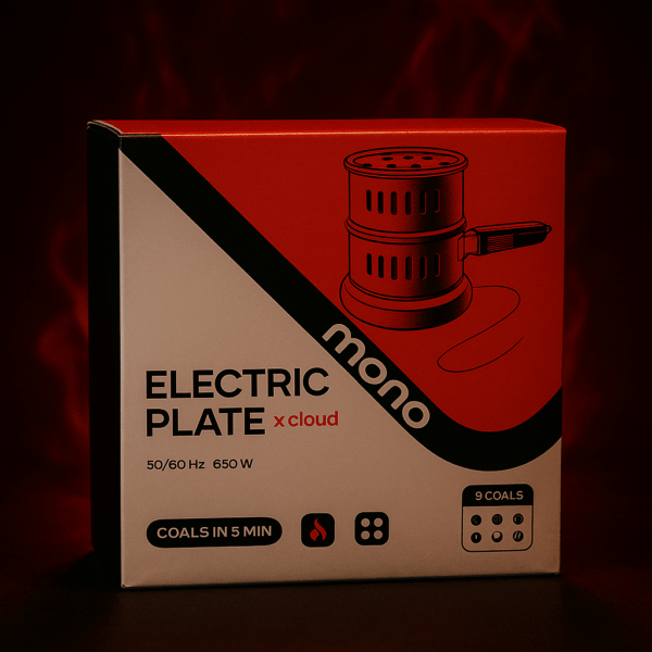 ⁦Mono - Electric Plate - Xcloud - מנגל עוצמתי לפחם טבעי לנרגילה⁩ – תמונה ⁦4⁩