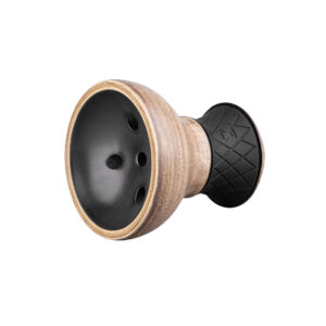 ALPHA BOWL - Turk Design PRO - Black Matte - ראש פרמיום לנרגילה