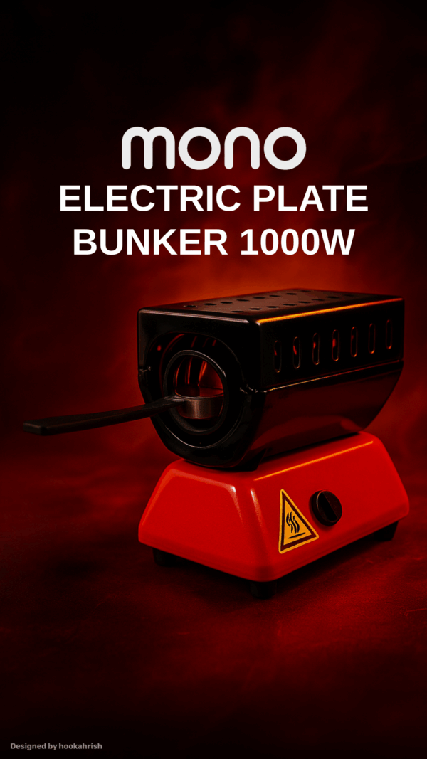 Mono - Electric Plate - Bunker - מנגל עוצמתי לפחם טבעי לנרגילה