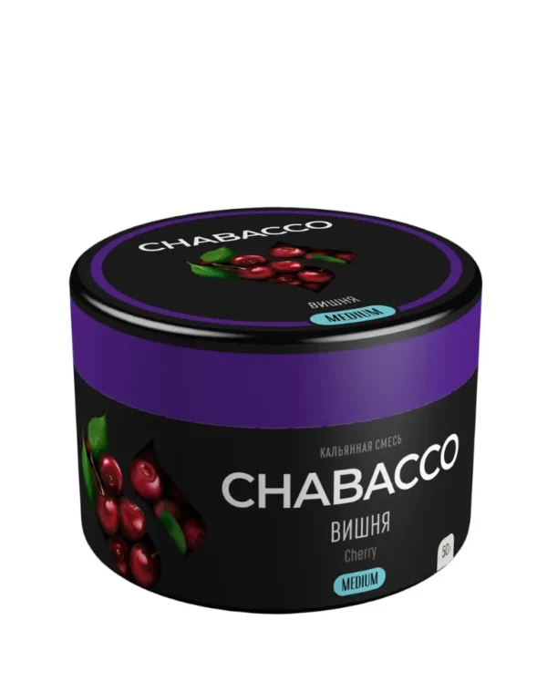 Chabacco 50g - Cherry - תערובת תה לנרגילה בטעם דובדבן
