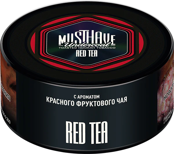 Must Have 60g- Red Tea - טבק פרמיום לנרגילה בטעם תה אדום