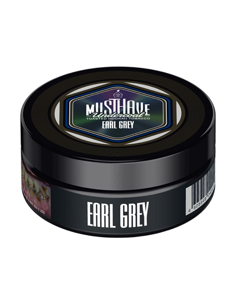 Must Have 60g- Earl Gray - טבק פרמיום לנרגילה בטעם תה ארל גריי