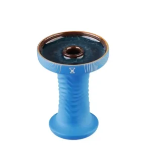 Alpha Hookah – Bowl – Wave Phunnel – Atlantic Blue - ראש פרמיום לנרגילה