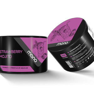 Mono 250g - N36 Mojito Strawberry - תערובת תה לנרגילה בטעם מוחיטו תות
