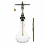 Alpha Hookah - Model X - VNDL - Olive - נרגילה פרמיום