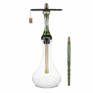 Alpha Hookah - Model X - VNDL - Olive - נרגילה פרמיום