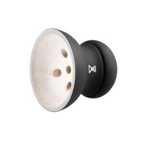 Alpha Hookah – Bowl – Doll – Black White- ראש פרמיום לנרגילה