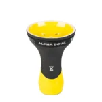 Alpha Hookah – Bowl – Race Classic - Yellow- ראש פרמיום לנרגילה