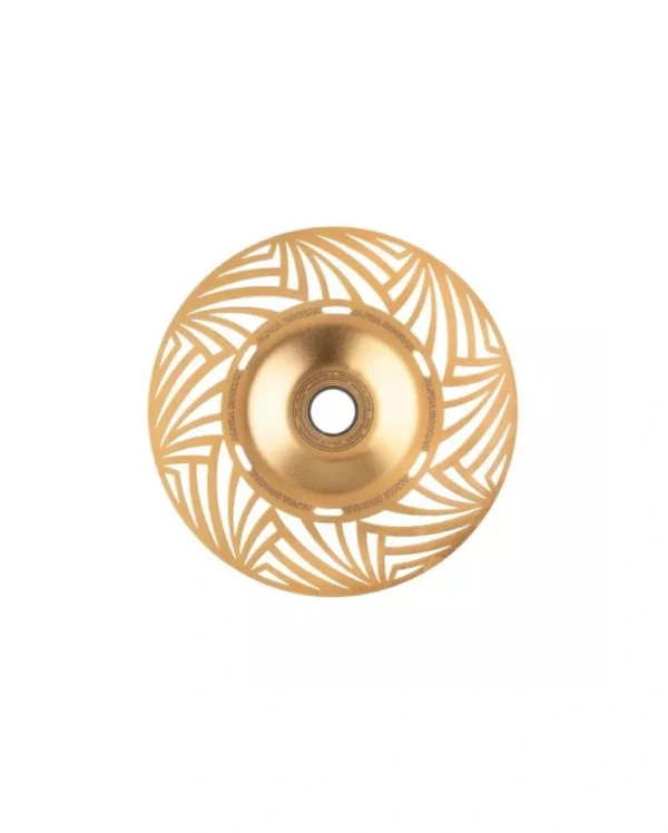 Alpha Hookah - Hover - Gold - Leaf - צלחת רשת לנרגילה
