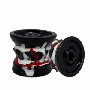 Thicc Bowls -Elegance - Black and Red - ראש סופר פרמיום