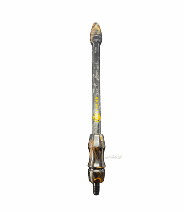Mason Shishaware -  Tymber ® - Handle Set - Black and Gold Epoxe ידית לנרגילה