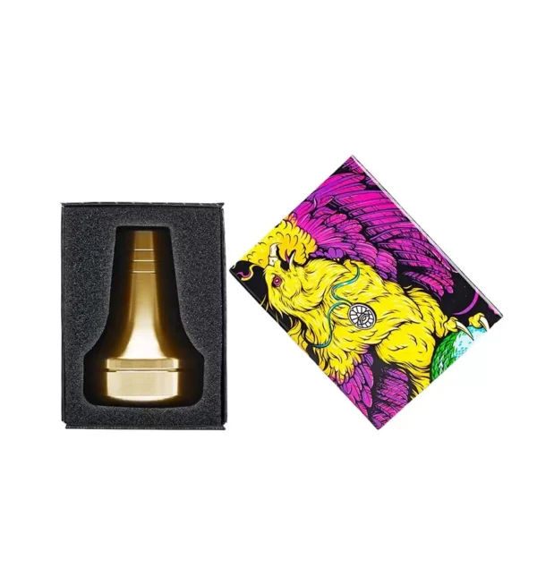 ⁦Alpha Filter for Beat - Gold - לוכד נוזלים לנרגילה⁩ – תמונה ⁦2⁩