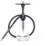 Alpha Hookah - Model X -Artist Collection - Black - נרגילה פרמיום