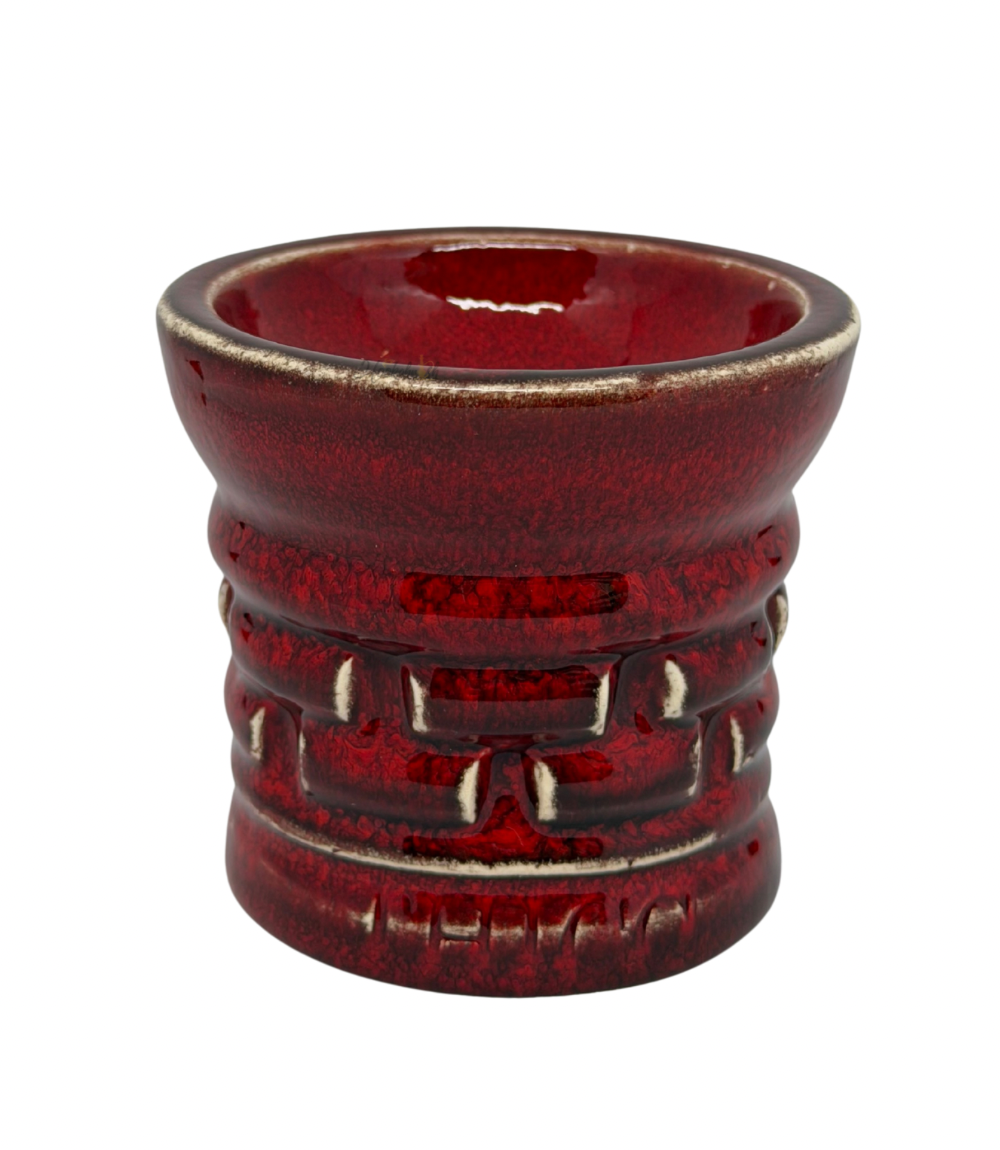 Thicc Bowls - Thicc Stena + Turk -  Red - ראש סופר פרמיום לנרגילה