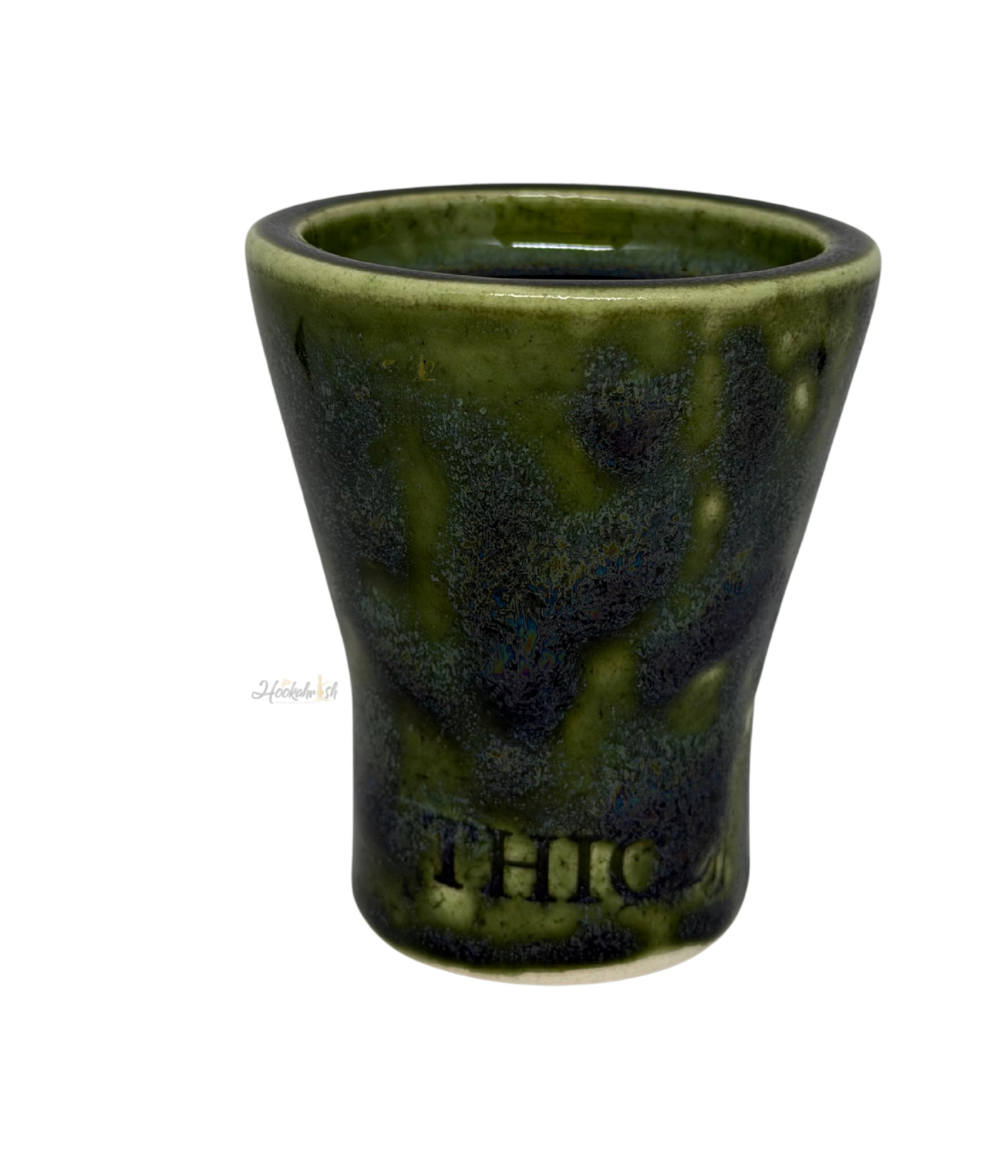 Thicc Bowls - Thicc + Killer -  Green- ראש סופר פרמיום לנרגילה