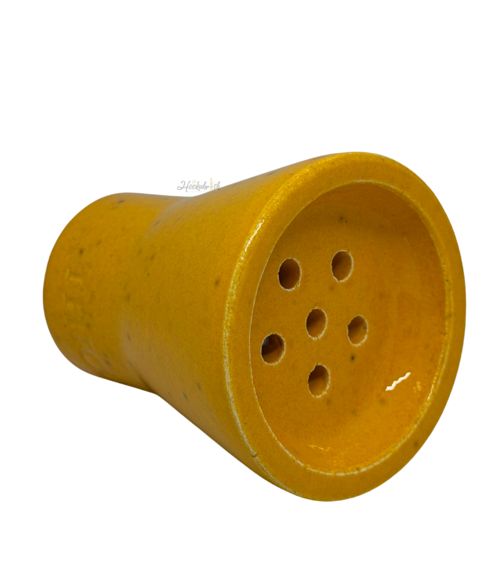 Thicc Bowls - Thicc + Killer - yellow- ראש סופר פרמיום לנרגילה – תמונה 2