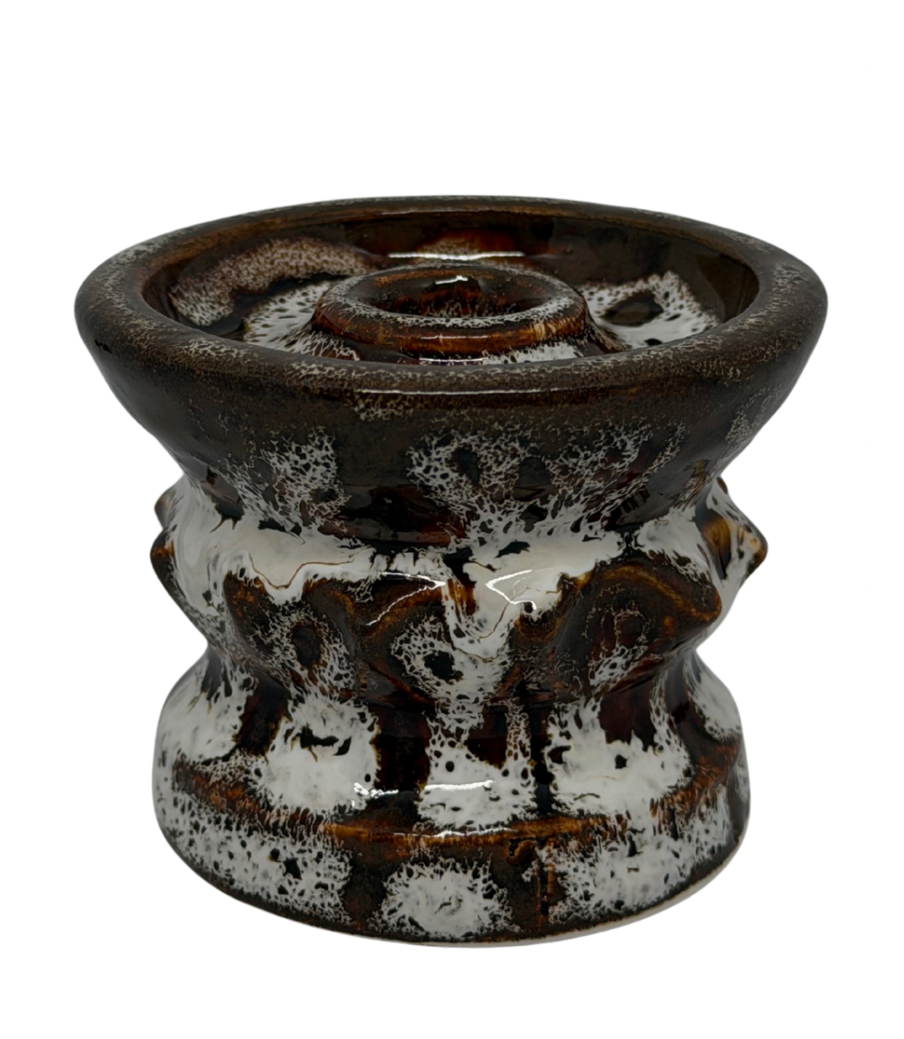 Thicc Bowls -Elegance - Brown White - ראש סופר פרמיום