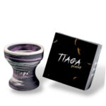 Tiaga Hookah -  Flash Bowl - Purple Black - ראש פרמיום לנרגילה