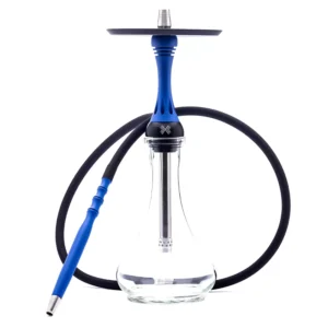 Alpha Hookah - Model X - Blue Matt - נרגילה פרמיום