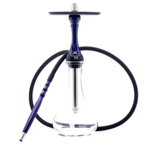 Alpha Hookah - Model X - Dark Blue - נרגילה פרמיום