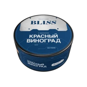 Bliss 60g - Red Grape- בטעם תות - טבק פרמיום לנרגילה בטעם ענבים אדומים