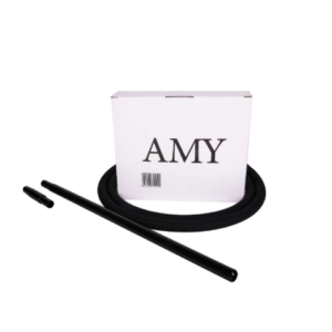 Amy Delux -  Silicone Hose and Aluminium Mouthpiece Set  - סט צינור וידית
