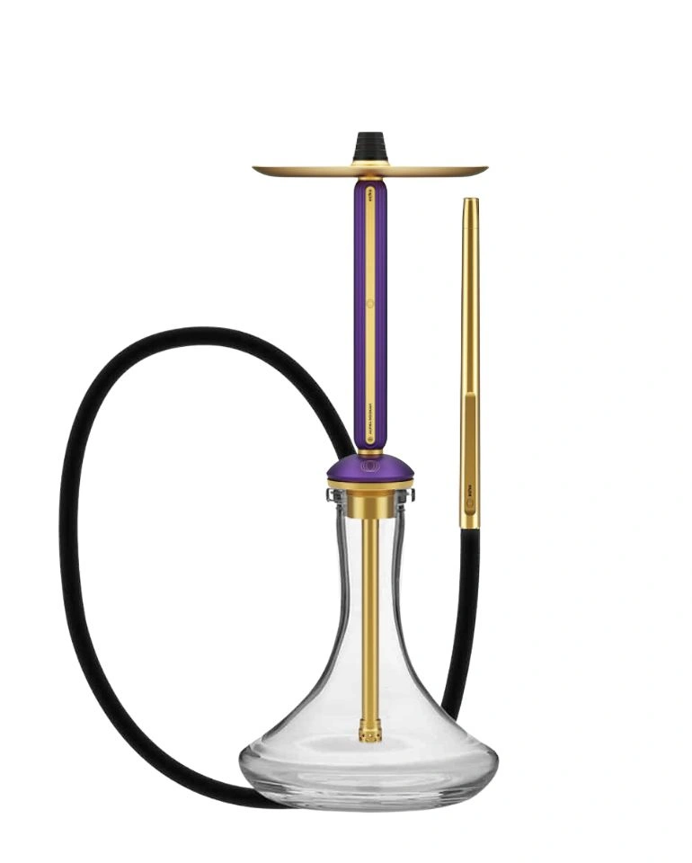 Alpha Hookah – Echo Gold - Jade Purple - נרגילה פרמיום