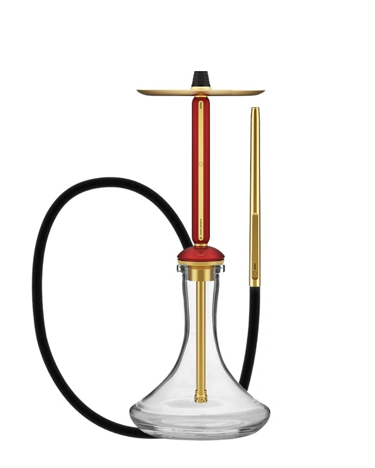 Alpha Hookah – Echo Gold - Ruby Red - נרגילה פרמיום