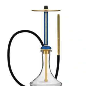 Alpha Hookah – Echo Gold - Sapphire Blue - נרגילה פרמיום